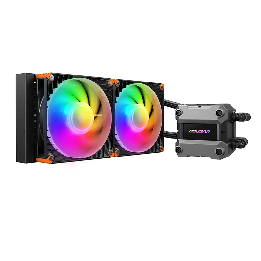 Enfriador Liquido Cougar Poseidon ULTRA ARGB 240 Black 1