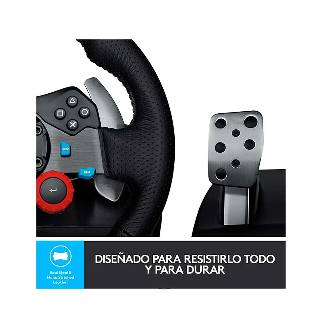 Simulador Logitech G Volante G29 Con Palanca De Cambios y pedal Ps Y Pc [CAJA ABIERTA] 5