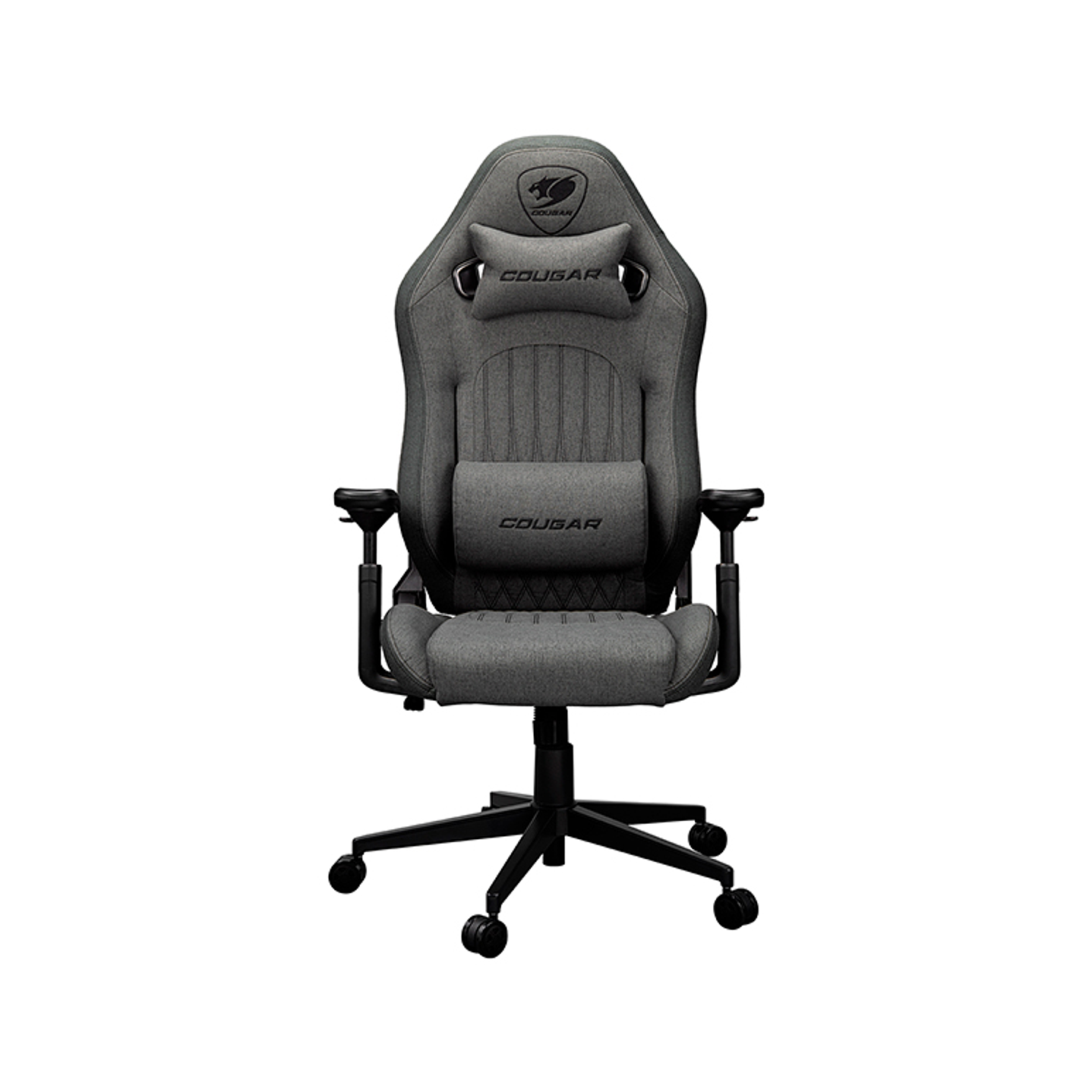 Silla Profesional Cougar Explore Royal Gray F apoyabrazos con hiperrotación 3D 4