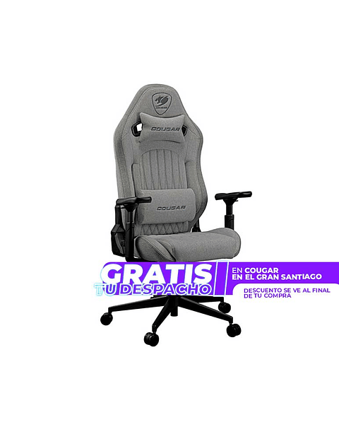 Silla Profesional Cougar Explore Royal ASH F apoyabrazos con hiperrotación 3D