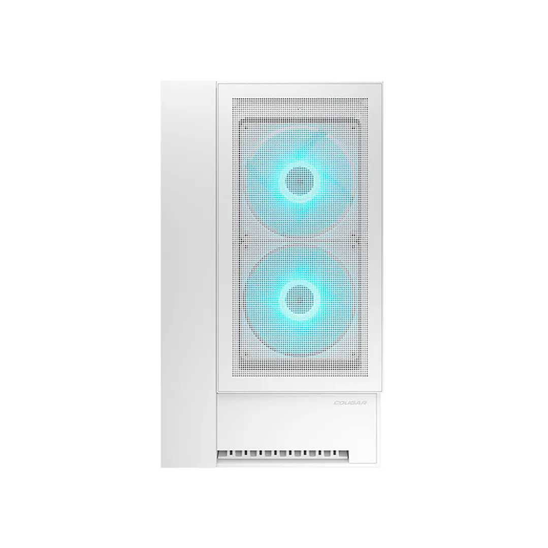 Gabinete Gamer Cougar OMNYX White 4 ventiladores 160 mm ARGB incluidos 3