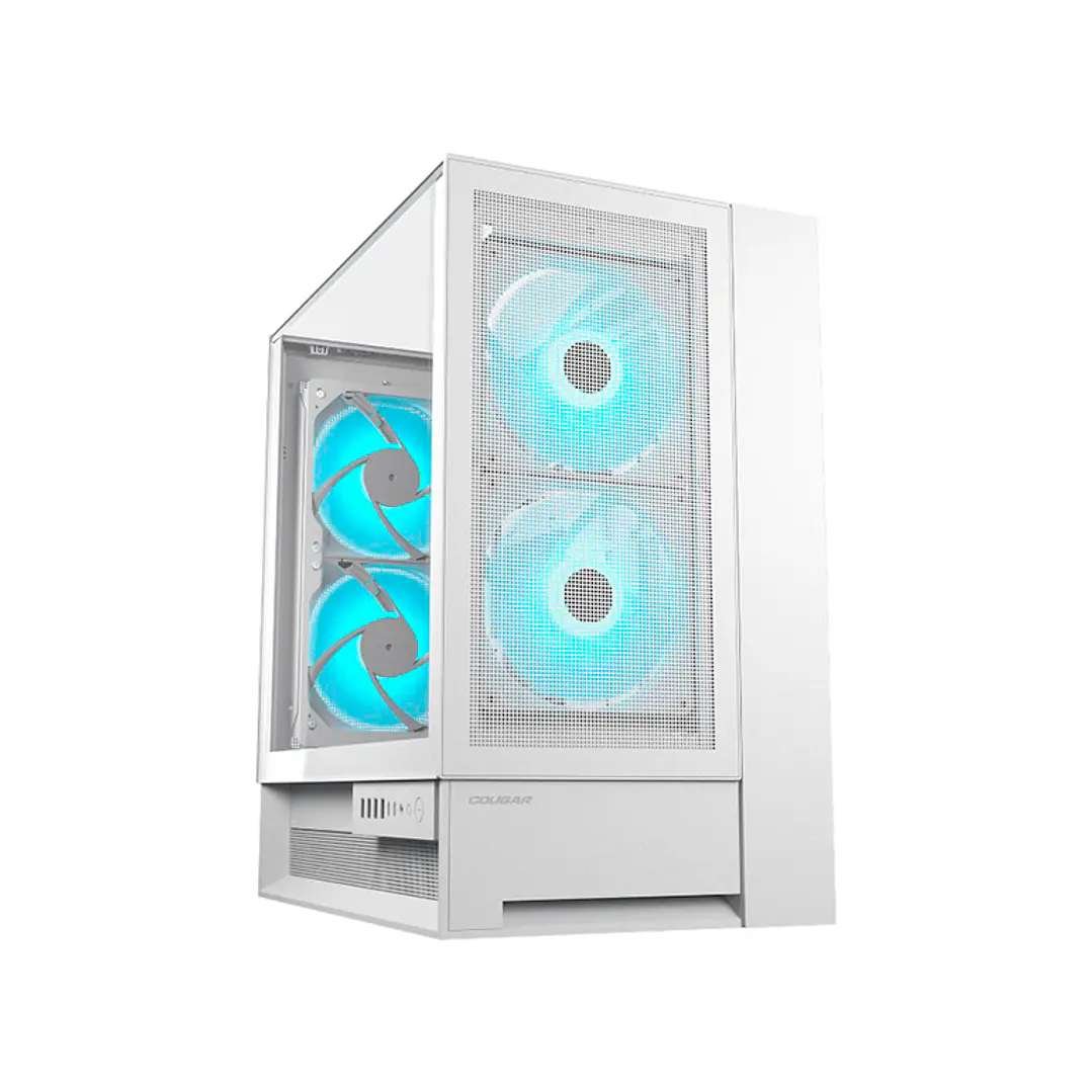 Gabinete Gamer Cougar OMNYX White 4 ventiladores 160 mm ARGB incluidos 1