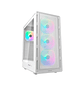 Gabinete Gamer Cougar AIRFACE PURE RGB WHITE 4 ventiladores 120 mm RGB incluidos - Miniatura 1