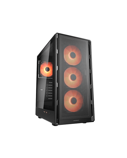 Gabinete Gamer Cougar AIRFACE PURE PRO 4 ventiladores 120 mm RGB incluidos