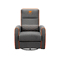 Sofá Cougar tipo mecedora giratoria Fidom GRAY Tela tipo Lino - Miniatura 4