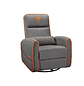 Sofá Cougar tipo mecedora giratoria Fidom GRAY Tela tipo Lino - Miniatura 1