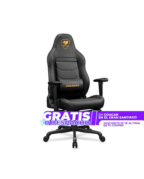 Silla Gamer Cougar Explore Neo GOLD con reposapiés 