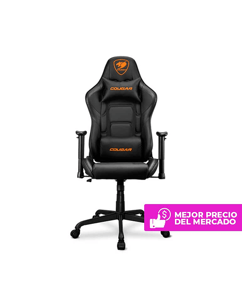 Silla profesional Gamer Cougar Elite Black