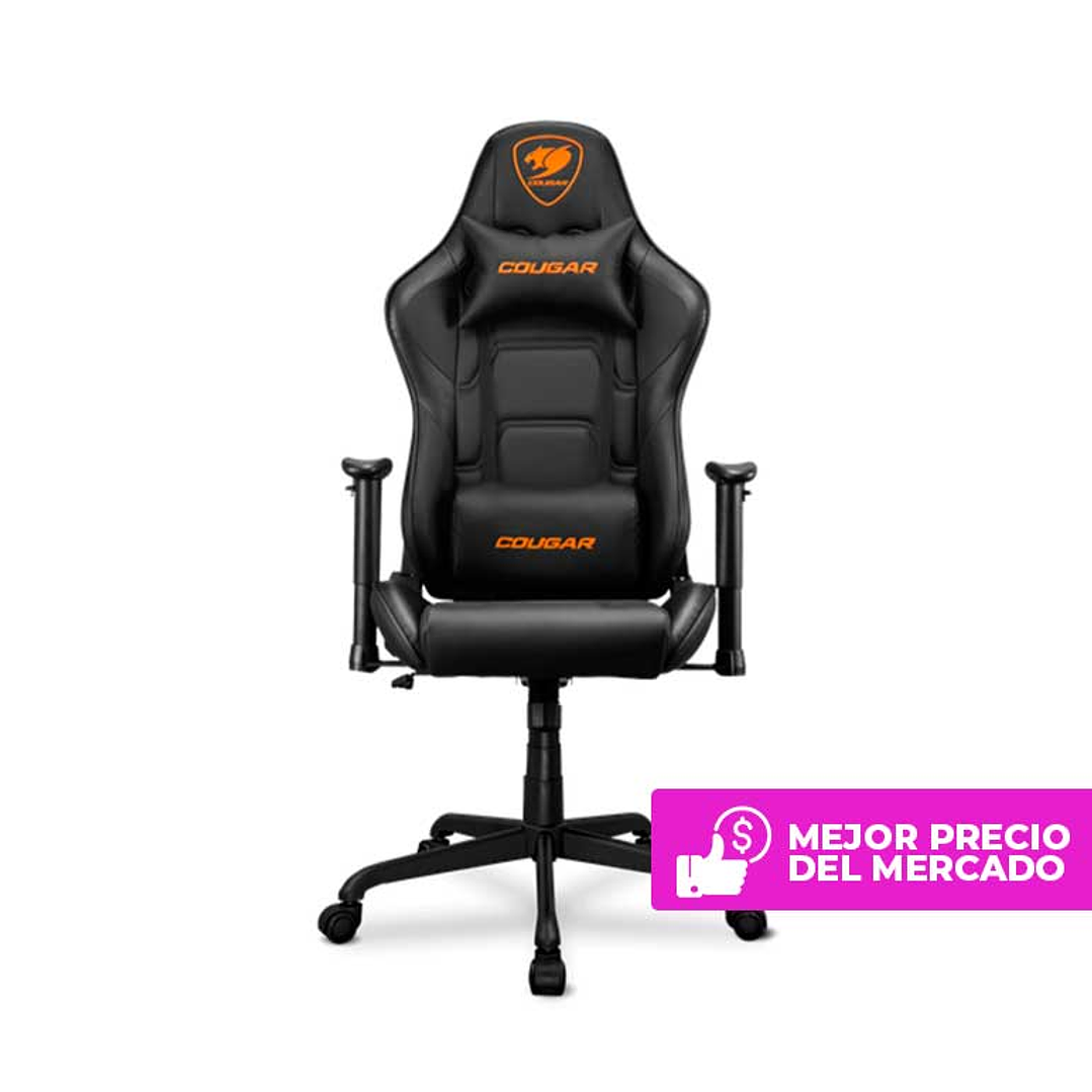 Silla profesional Gamer Cougar Elite Black 1