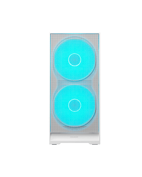 Gabinete Gamer Cougar Airface 180 White 3 ventiladores incluidos