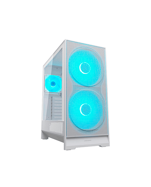 Gabinete Gamer Cougar Airface 180 White 3 ventiladores incluidos