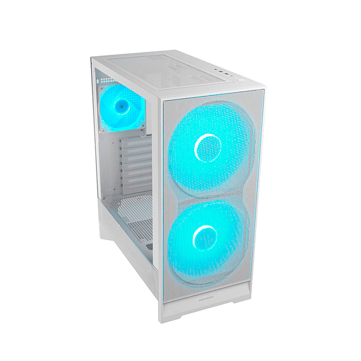 Gabinete Gamer Cougar Airface 180 White 3 ventiladores incluidos - COPIAR 3