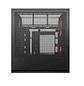 Gabinete Gamer Cougar OMNYX BLACK 4 ventiladores 160 mm ARGB incluidos - Miniatura 4