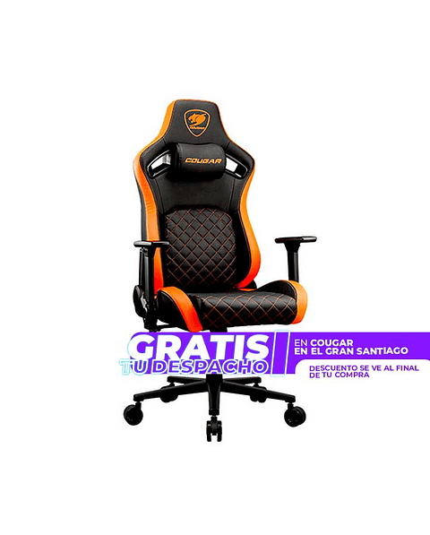 Silla Profesional Cougar Defensor Apoyabrazos plegable 4D