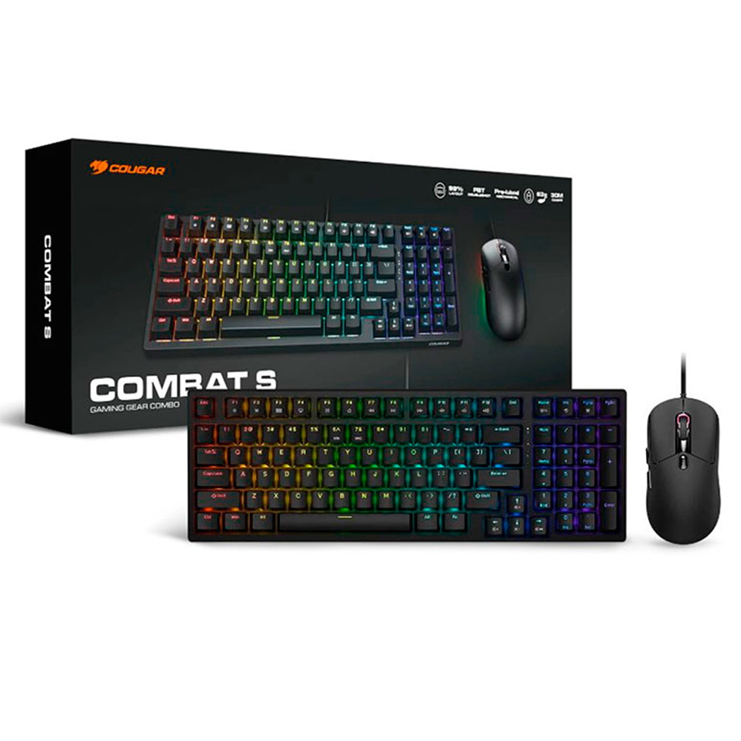 Combo Teclado + Mouse Cougar Combat S 1