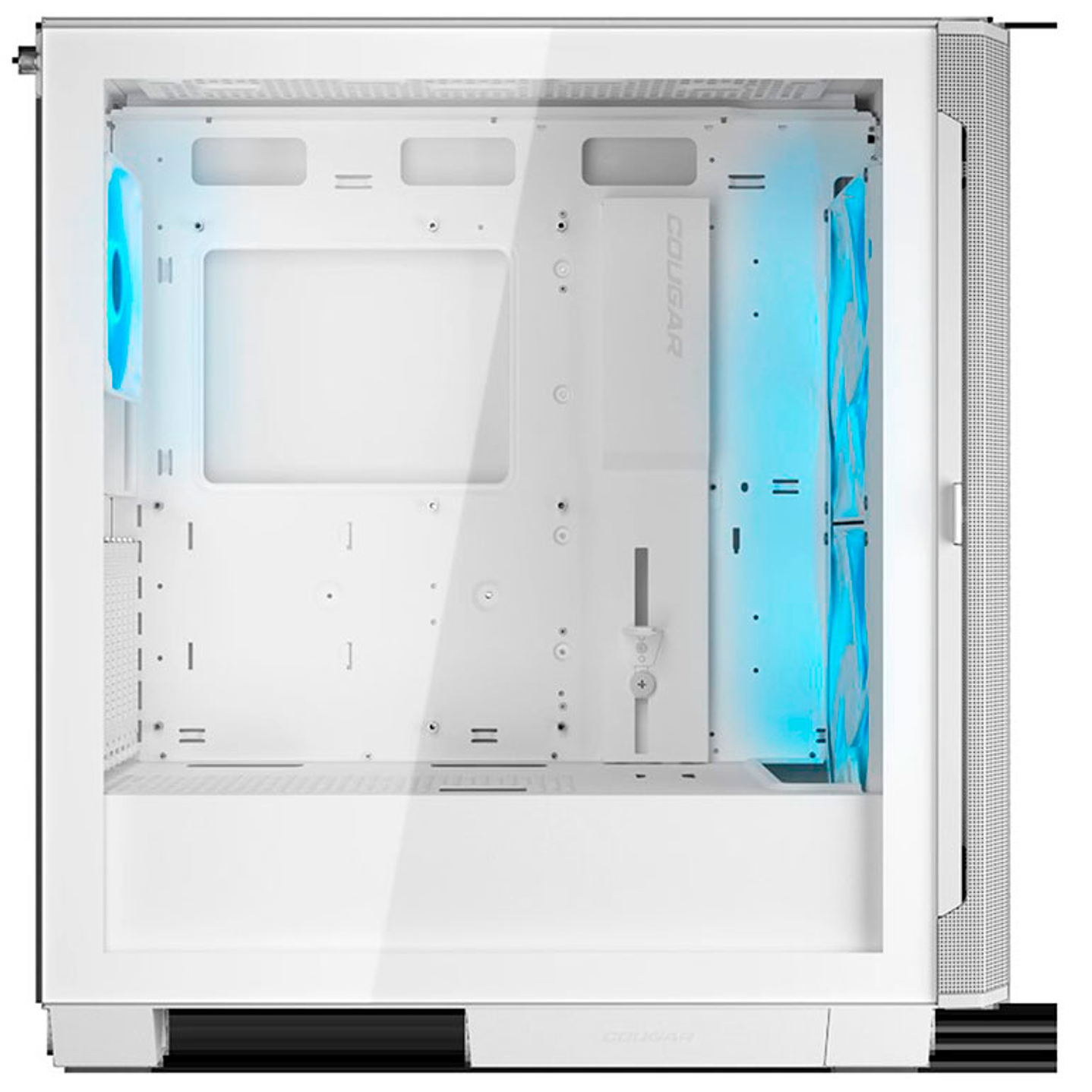 Gabinete Gamer Cougar Airface FLO WHITE 3 ventiladores incluidos 3