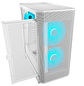 Gabinete Gamer Cougar Airface FLO WHITE 3 ventiladores incluidos - Miniatura 1