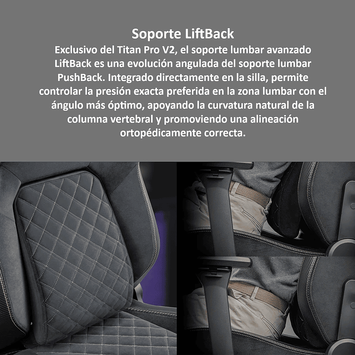 Silla Gamer Ergonomica Cougar Titan Pro V2 Gold F 7