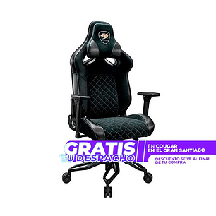 Silla Gamer Ergonomica Cougar Titan Pro V2 Gold F