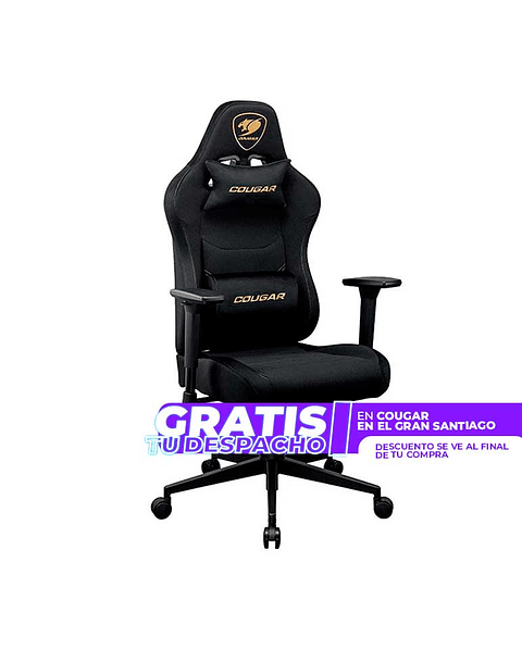 Silla Gamer Cougar PRYME GOLD F Tela lino