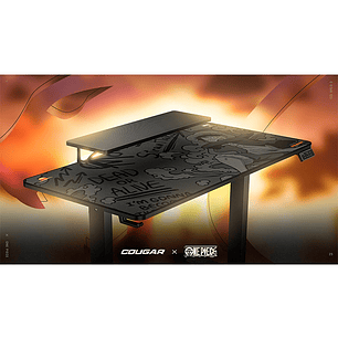 Escritorio eléctrico Cougar E-Star 120 LUFFY 2 configuraciones de memoria- - Edición limitada ONE PIECE