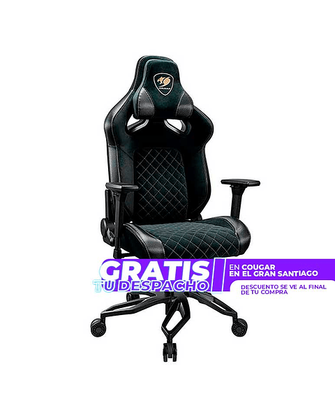 Silla Gamer Ergonómica Cougar Titan Pro V2 Gold F