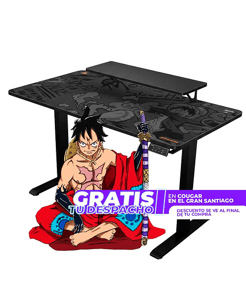 Escritorio eléctrico Cougar E-Star 120 LUFFY - Edición limitada ONE PIECE