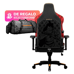 Silla profesional Gamer Cougar Armor EVO LUFFY + Bolso Cougar Forerunner de Regalo