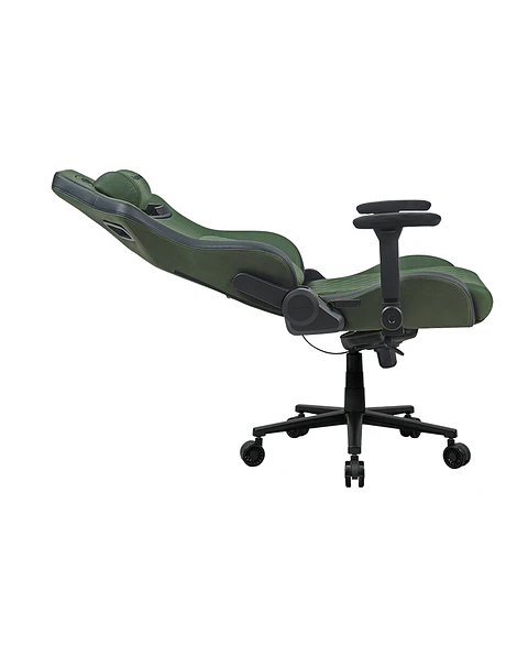 Silla Profesional Cougar Defensor S Army Green F  Apoyabrazos plegable 4D Cuero PVC suave