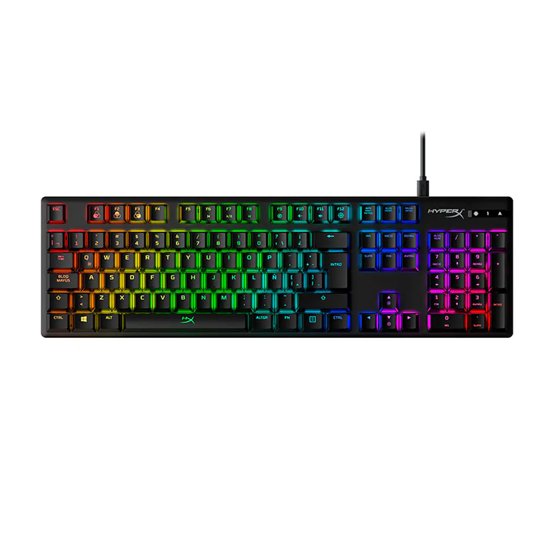 Teclado Mecánico HyperX Alloy Origins Red RGB HX-KB6RDX-LA/ 4P4F6AI 2