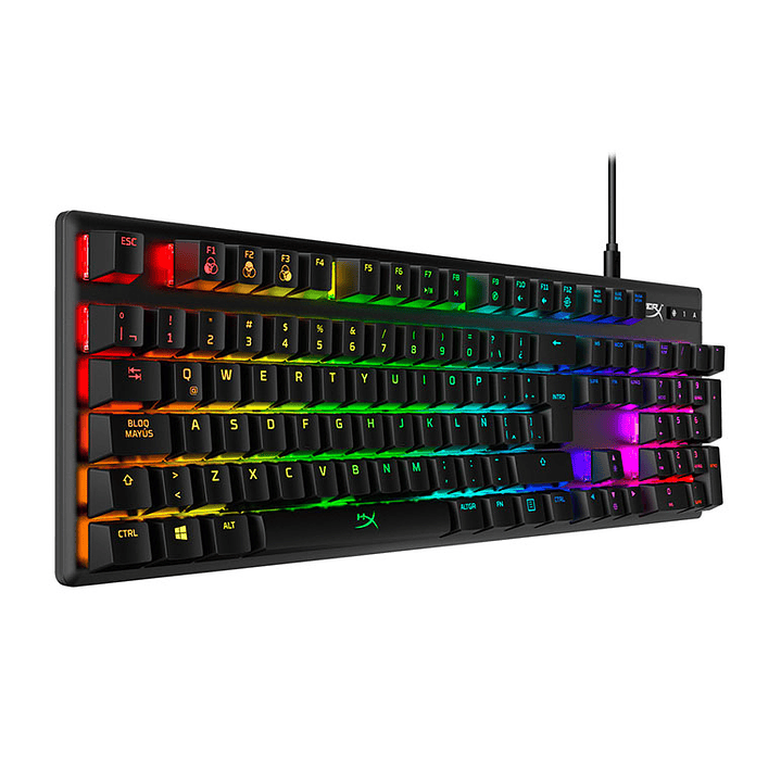 Teclado Mecánico HyperX Alloy Origins Red RGB HX-KB6RDX-LA/ 4P4F6AI 1