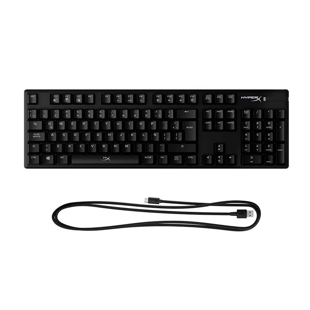 Teclado Mecánico HyperX Alloy Origins Red RGB HX-KB6RDX-LA/ 4P4F6AI 4