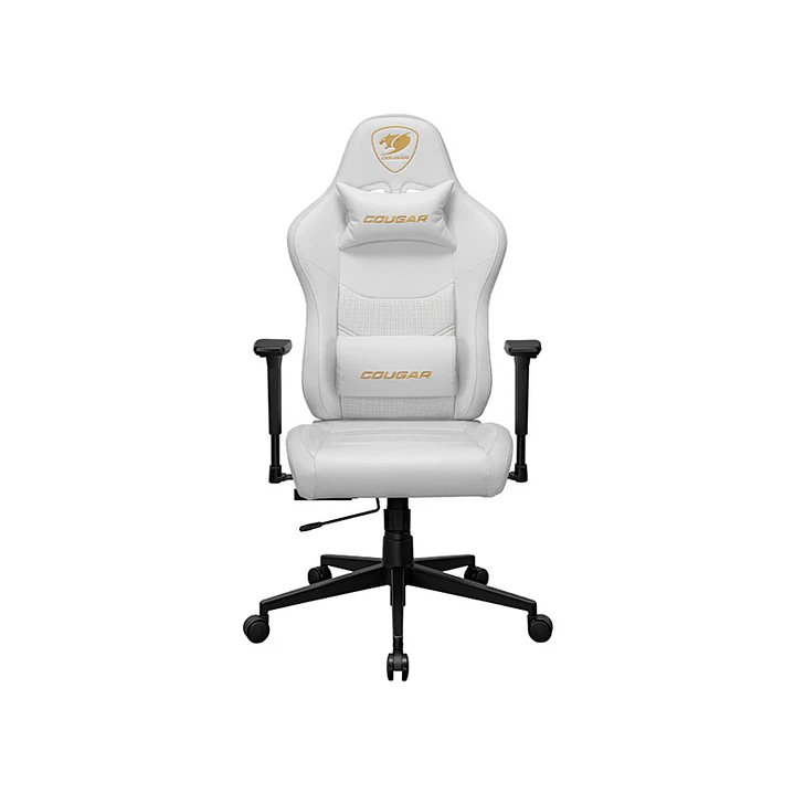 Silla Gamer Cougar PRYME White Cuero Reposabrazos 3D 2