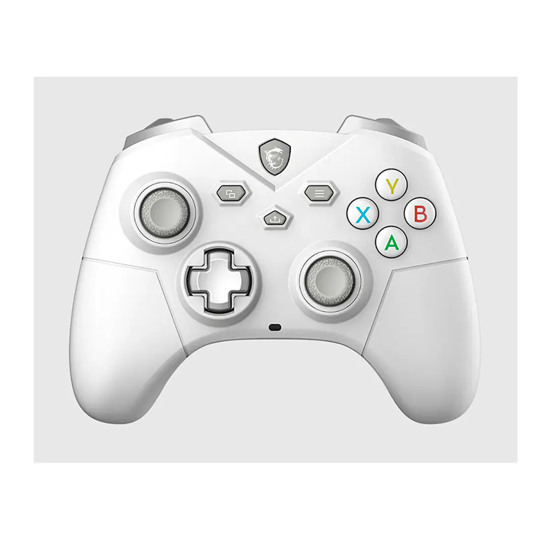 Control Gaming MSI  FORCE GC300 W WHITE Wireless y Bluetooth 1