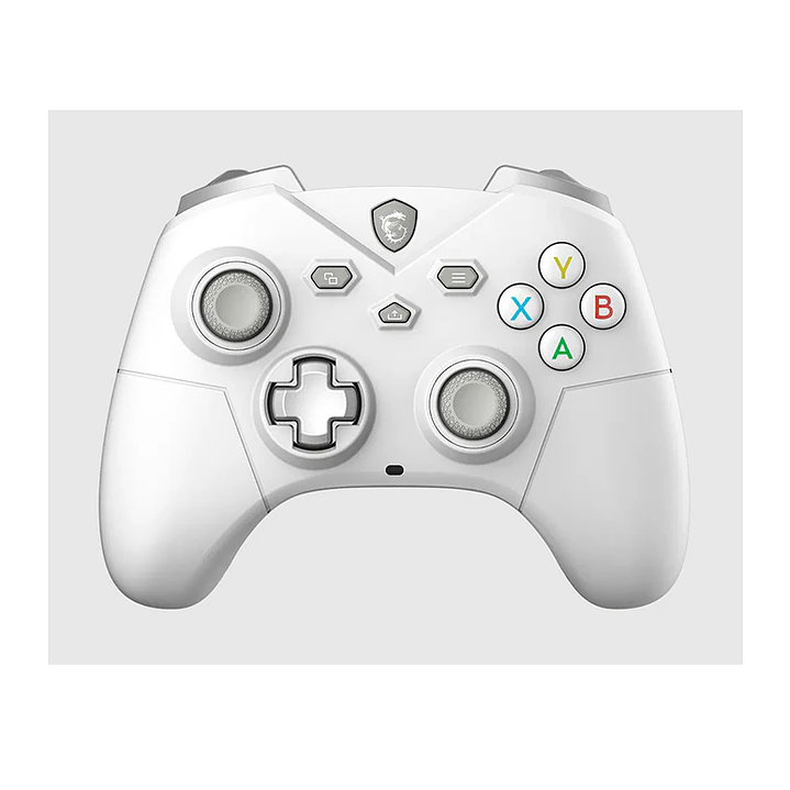 Control Gaming MSI  FORCE GC300 W WHITE Wireless y Bluetooth 1