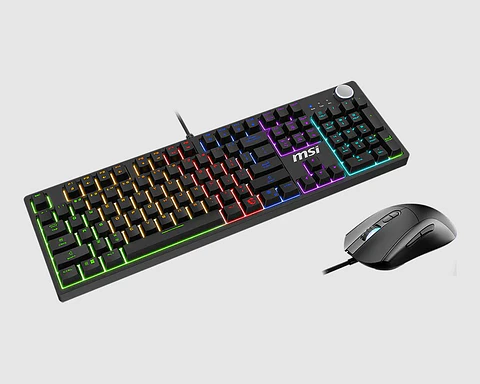 Combo Teclado + Mouse MSI Forge GK320 US 
