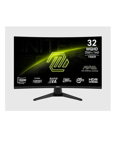 Monitor Gamer Curvo MSI 32” MAG 321CQF E18 180HZ 0.5MS