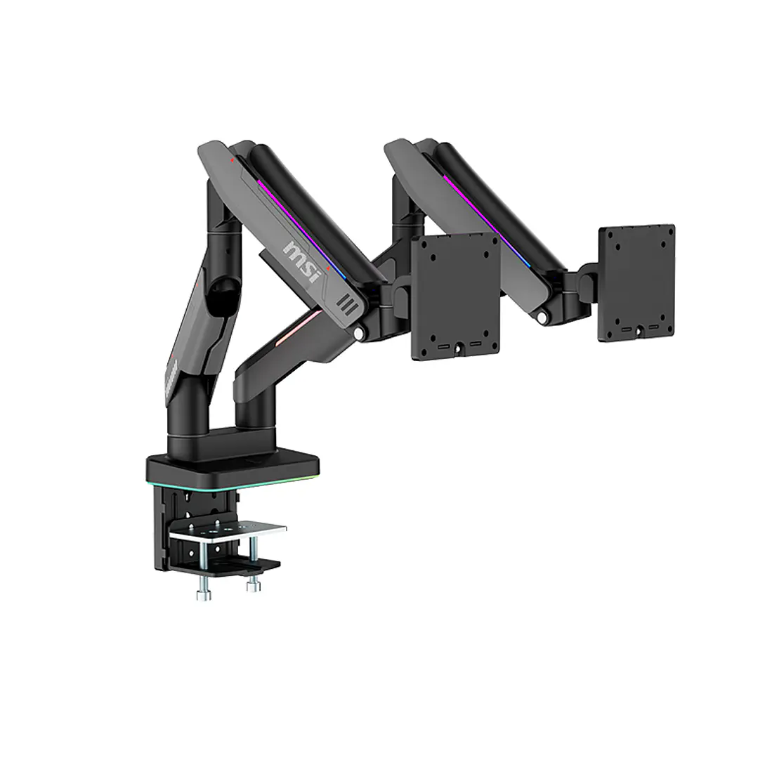 Soporte Doble MSI para monitores alta resistencia MPG MT201DR V2 2