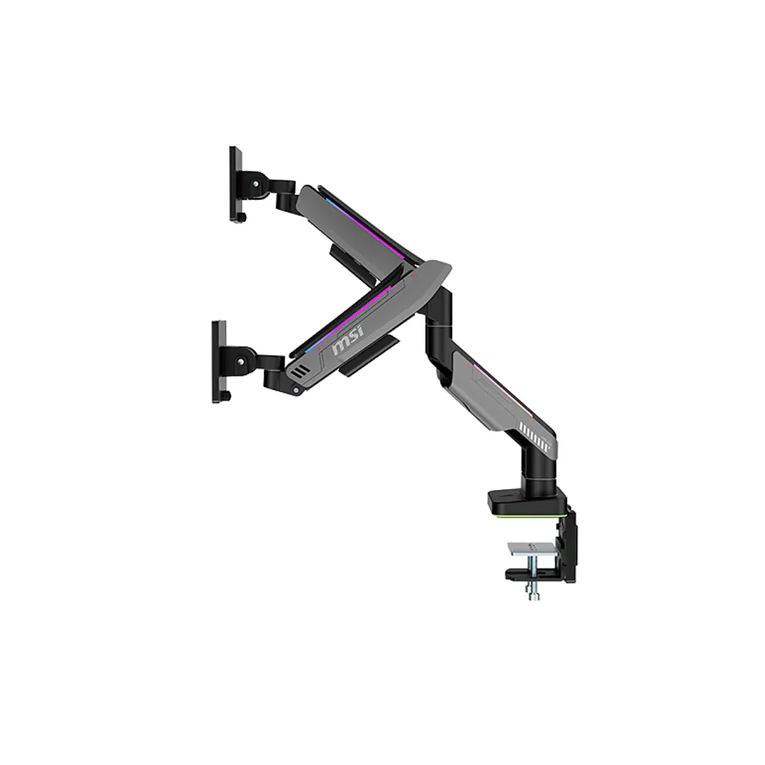 Soporte Doble MSI para monitores alta resistencia MPG MT201DR V2 6