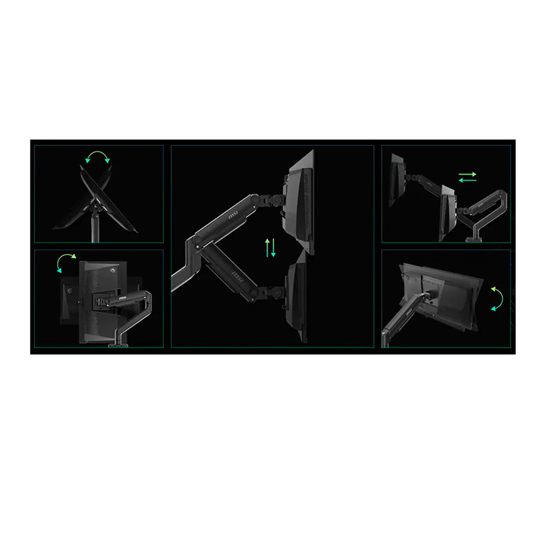 Soporte MSI para monitores alta resistencia MAG MT201 6