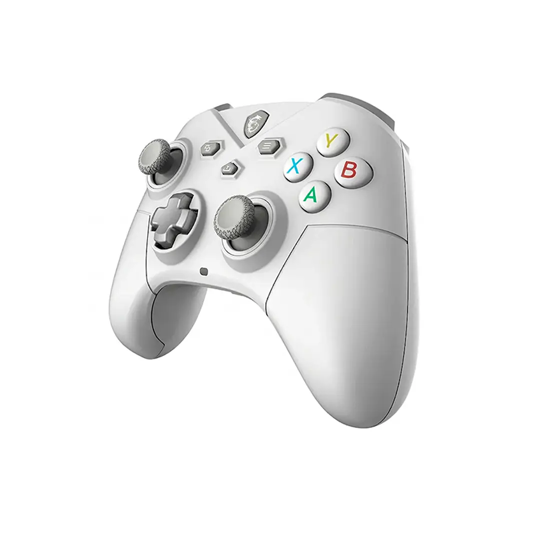 Control Gaming MSI  FORCE GC300 W WHITE Wireless y Bluetooth 2