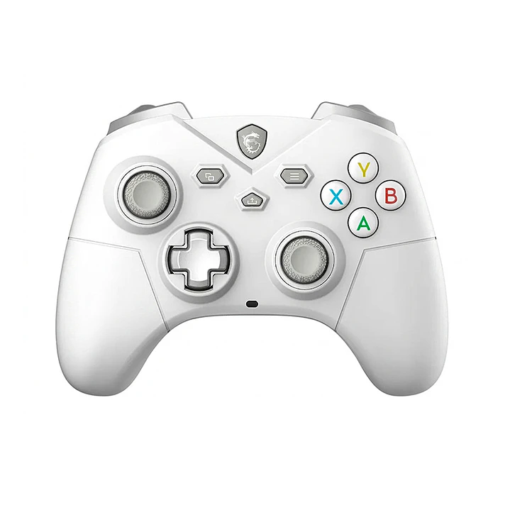 Control Gaming MSI  FORCE GC300 W WHITE Wireless y Bluetooth 1
