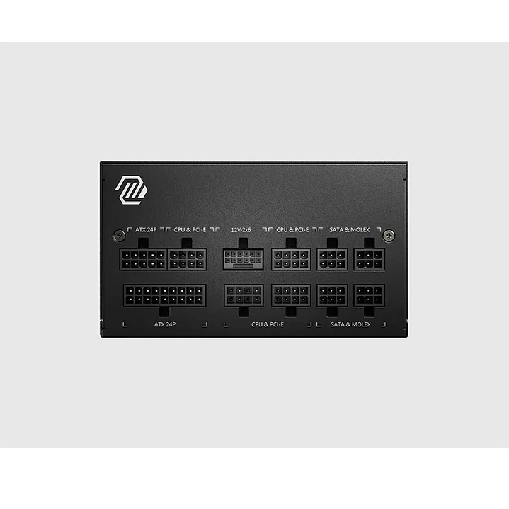 Fuente de poder MSI  850 W MAG A850GL PCIE5 ATX 3.0 2