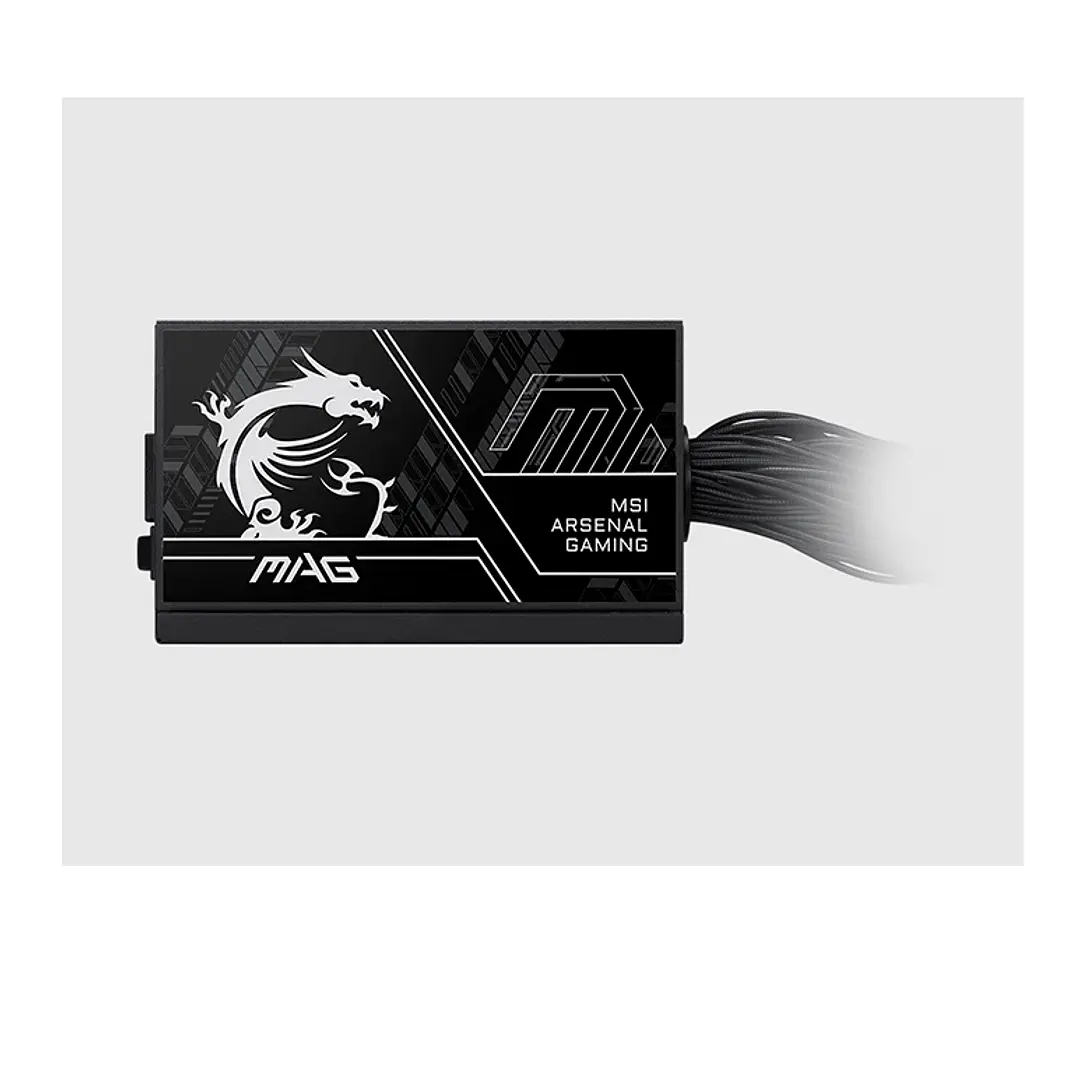 Fuente de poder MSI  750 W MAG A750BN PCIE5 III 2