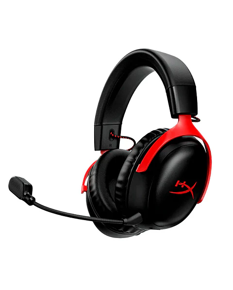 Audifonos HyperX Cloud III wireless Red