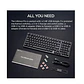Teclado Mecánico Cougar ULTIMUS PRO Wireless RGB White - Miniatura 7
