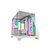 Gabinete Gamer Cougar Fv150 Mini Rgb white 3 Ventiladores