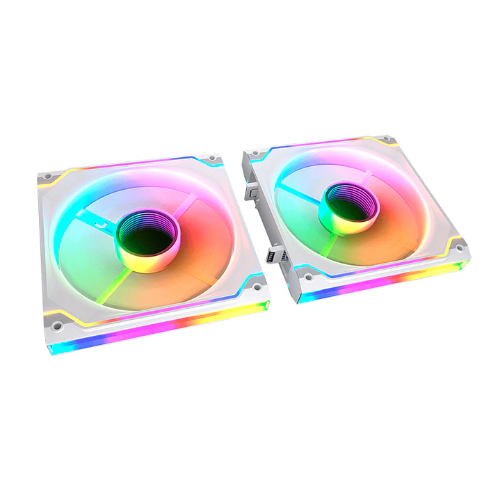 Ventilador Gamer Cougar SC140 ARGB Reverse Blade white 4