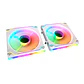 Ventilador Gamer Cougar SC140 ARGB Reverse Blade white - Miniatura 4