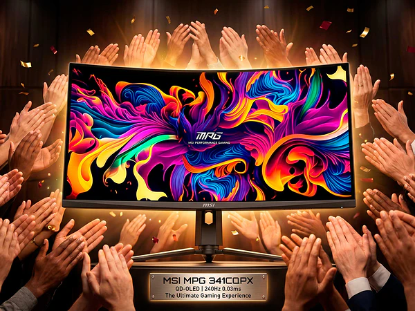 MSI MPG 341CQPX QD-OLED: el monitor gamer que combina velocidad extrema, calidad OLED e inmersión ultrawide